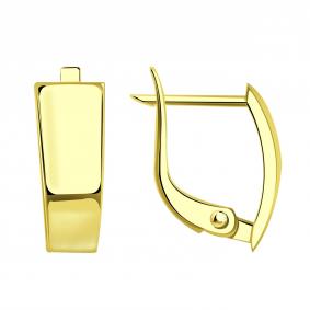 Серьги из лимонного золота МАГНАТ МА 011697Л МА 011697Л фото